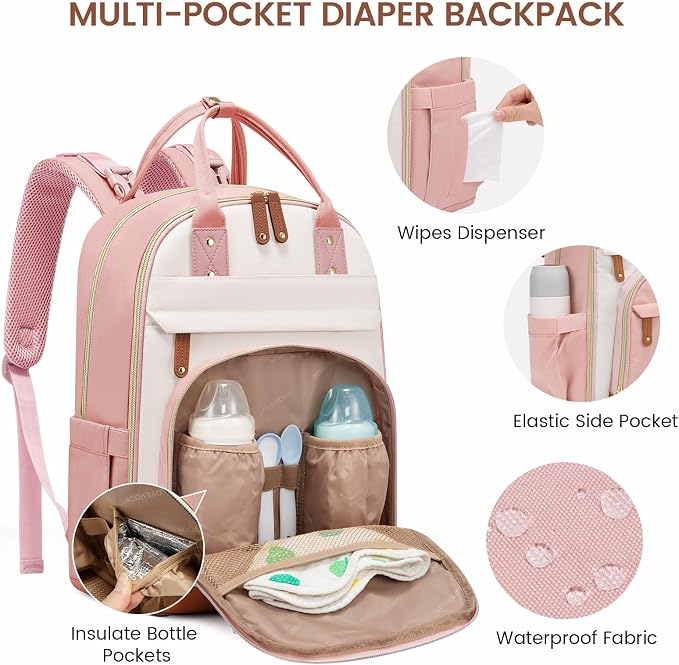 LOVEVOOK large capacity diaper backpack - Image 3