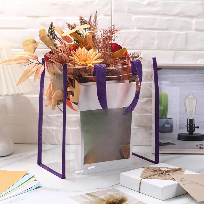 Eccliy Clear Tote Bag Stadium Approved with Handles - Image 3