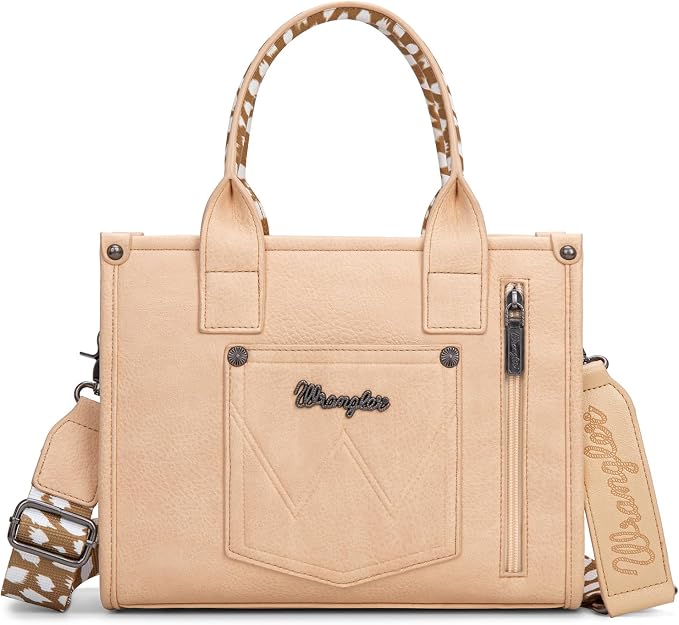 Montana West × Wrangler Tote Bag for Women Western Cow Print Purse Designer Top Handle Handbags - Image 5