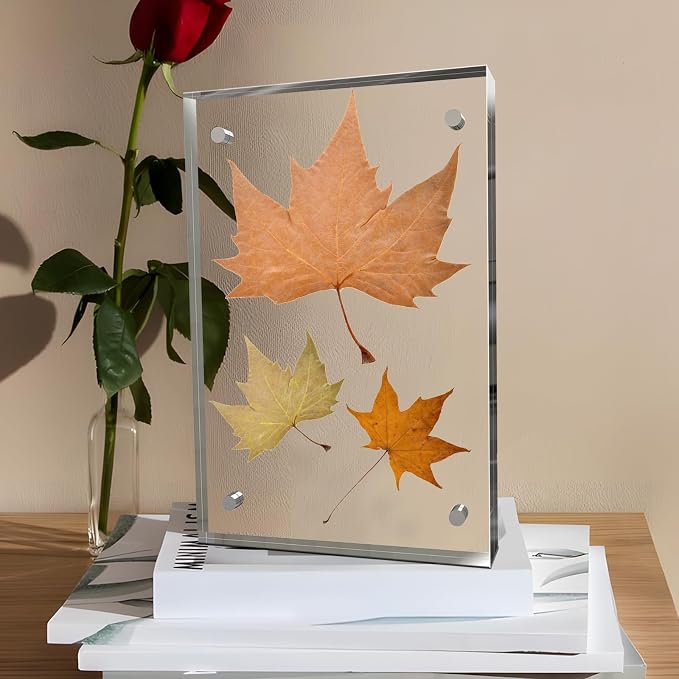 8x10 Inch Acrylic Picture Frame 3 Pack, 10+10mm Magnetic Photo Frame | High-clarity Acrylic, for 8x10 Pictures, Anti-fade, Frameless Floating, Double Display, Liquids Corrosion Resistant, 3 Pack - Image 6