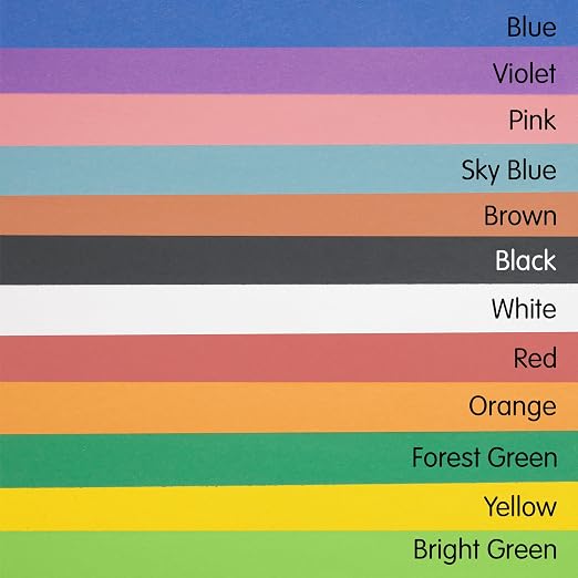 Colorations 9" x 12" Construction Paper Classroom Pack, 2200 Sheets | Mediumweight Construction Paper, Bulk Set, Classroom Arts & Crafts Supplies - Image 5