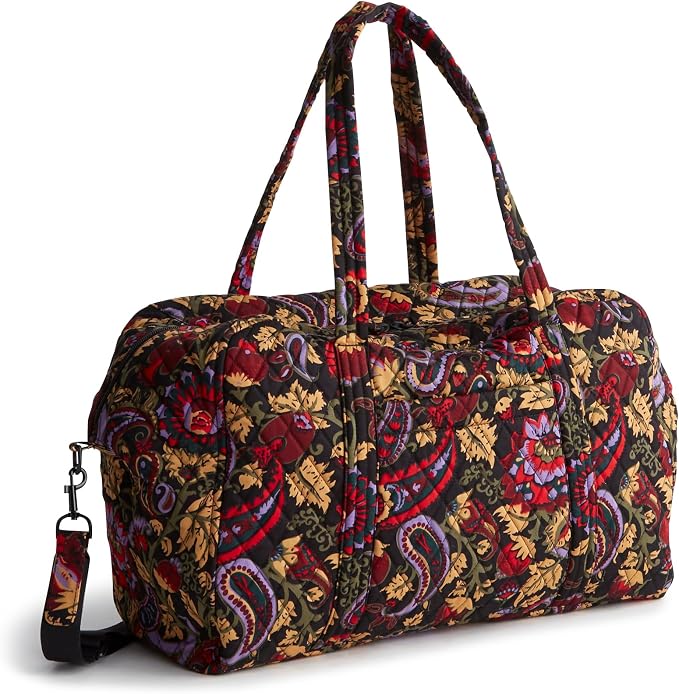 Vera Bradley Women's Miramar Weekender Travel Bag - Premium Cotton by VeraBradley