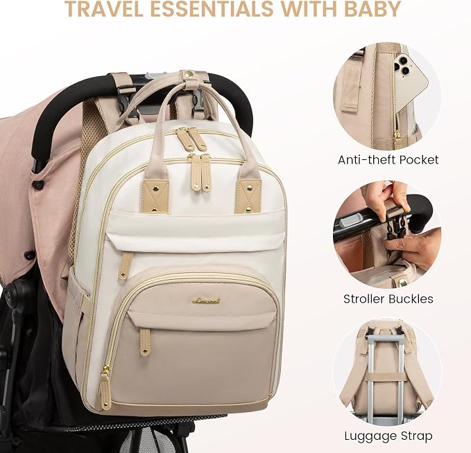 LOVEVOOK large capacity diaper backpack - Image 4