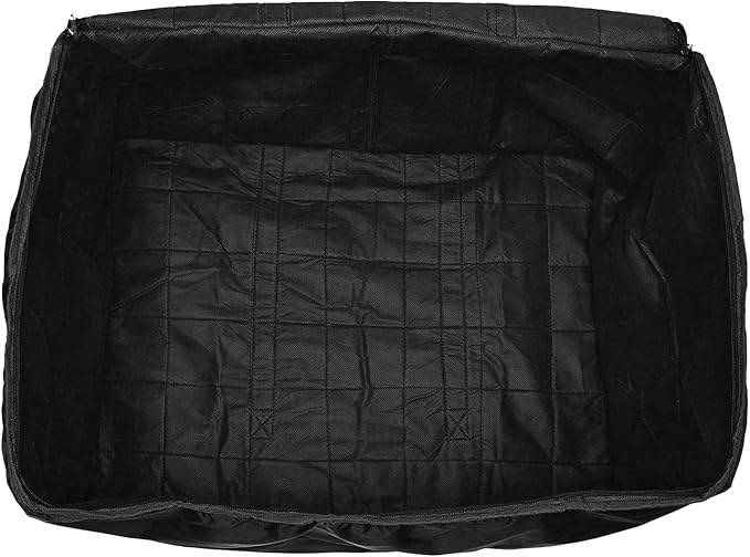 ANKIT INTERNATIONAL Jumbo Storage Bag for Clothes & Bedding – Lightweight Moisture Proof Parachute Fabric Organizer with Zipper & Handles, Large Capacity Storage for Blankets, Comforters (Black) - Image 5
