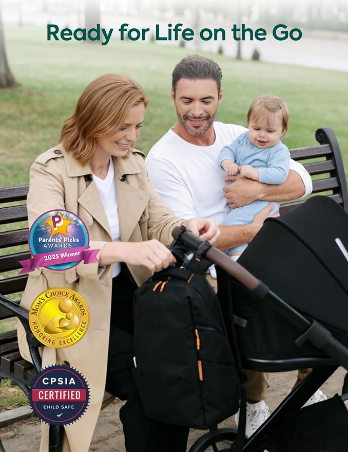 Babelio Grid Wizard Diaper Bag Backpack - Image 8