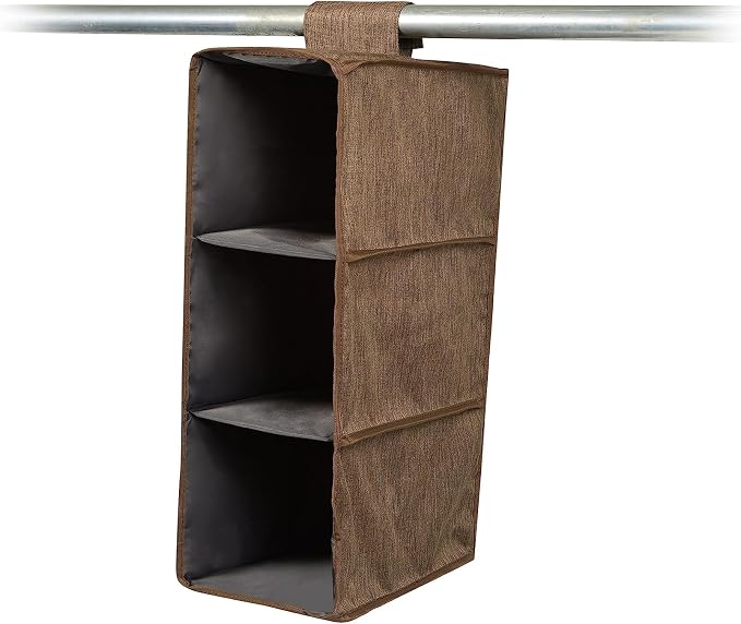Covermates Hanging Shoe Organizer for Closet, 7" W x 13.5" D x 20.75" H | durable polyester construction, label window, 3-year warranty by Covermates