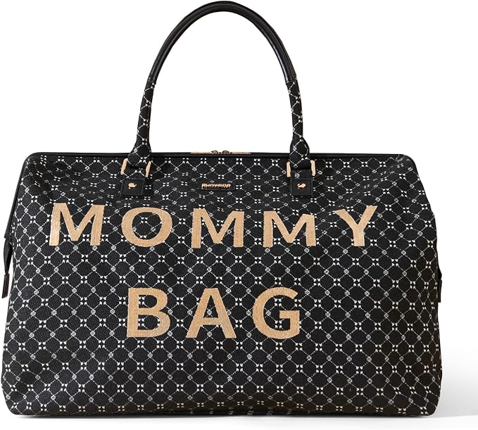 SUNVENO Mommy Bag, Large Hospital Bag with Changing Pad, Organizer Pouches & Luggage Sleeve for Travel & Diaper Essentials - Image 7
