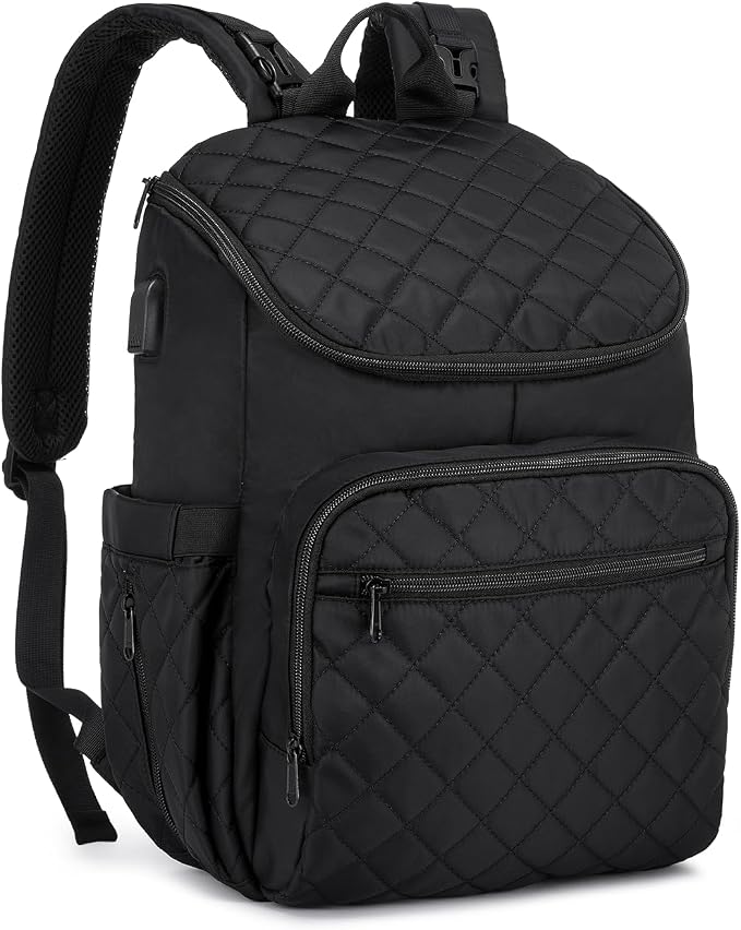 LOVEVOOK Diaper Bag Backpack Large Capacity Baby Bag with Portable Changing Pad, Multifunction Baby Travel Backpack by LOVEVOOK