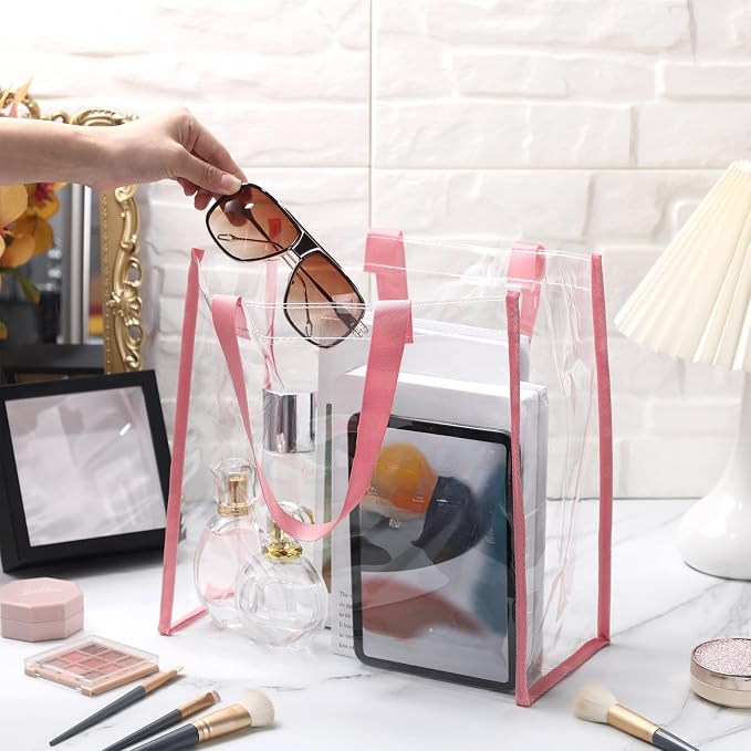 Eccliy Clear Tote Bag Stadium Approved with Handles - Image 6