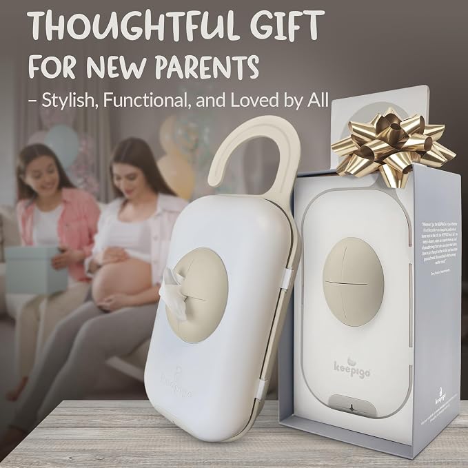 Diaper Bag Wipe Dispenser | 3-in-1 Portable Diaper Caddy Organizer, Baby Wipe Holder with Disposable Bags | Baby Essentials for Newborns, Toddlers, Travel & Baby Shower Gifts - Image 7