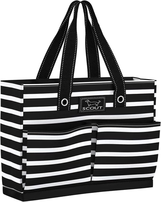 SCOUT Uptown Girl Multi-Pocket Tote Bag, Breakaway Zipper | A multi-use tote bag for women. The perfect everyday organizer for busy nurses, teachers, and moms. 5 Pockets, folds flat by SCOUT