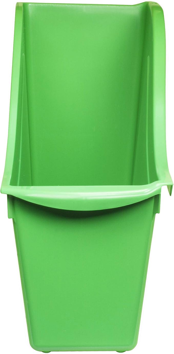 Storex Small Book Bin, Linking Storage Bin, Dry Erase Surface, 11.75" x 8.5" x 4.5" STEM Green (Pack of 6) - Image 13