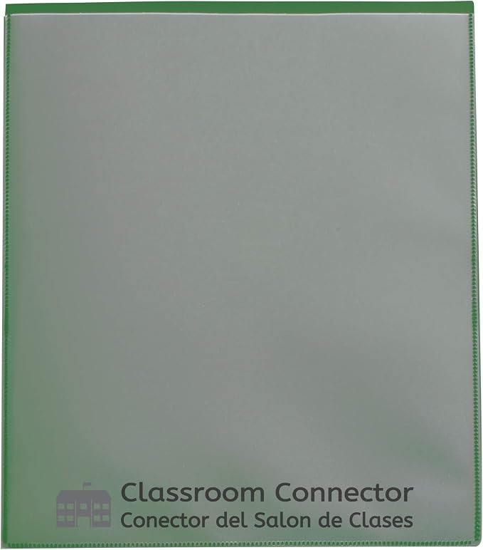 C-Line Classroom Connector School-to-Home Folders, Green, 25 per Box (32003) - Image 2