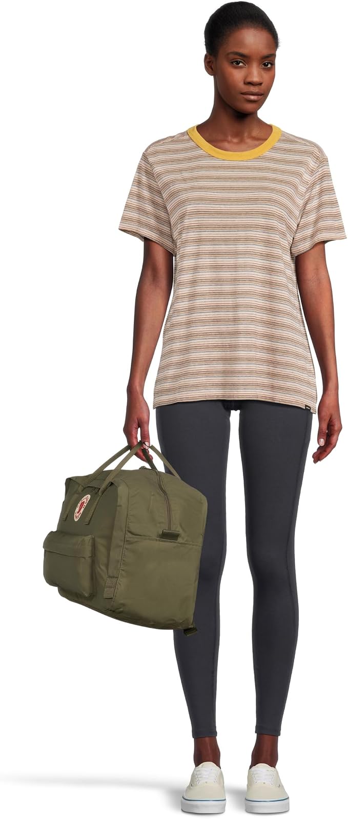 Fjallraven Kanken Weekender Bag, Large Travel Tote and Duffel for Overnight and Everyday Carry, Green - Image 5
