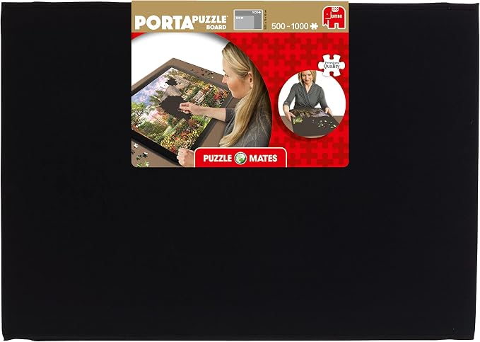 Jumbo Toys, Portapuzzle Board Up to 1000 PCE, for Ages 120 | Portable, Lightweight & Easy to Store Jigsaw Mat, Non-Slip Felt Board – Large Jigsaw Board for 1000 Pieces up to 51 x 72 cm - Image 10