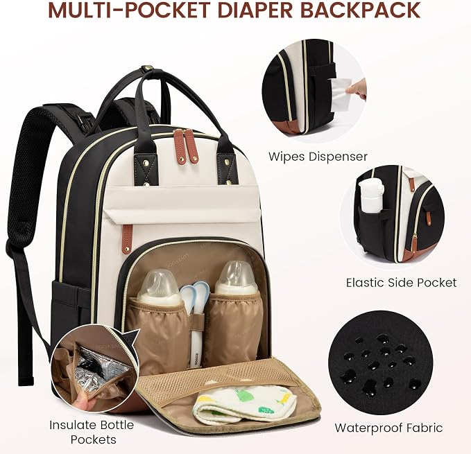 LOVEVOOK large capacity diaper backpack - Image 3