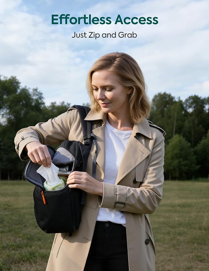 Babelio Grid Wizard Diaper Bag Backpack - Image 6