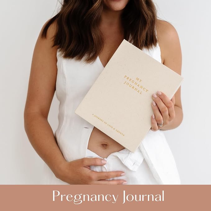 Pregnancy Journal & Baby Memory Book Bundle – Baby Book Keepsake for Expecting Moms, Newborn Milestones & First Year Moments – Baby Gift for Baby Showers & New Parents (Unisex) - Image 4