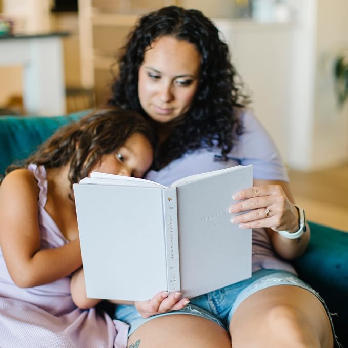 A Complete Childhood History: From Pregnancy to 18 Years Old (Lavender Purple, Linen) | Baby Book and Pregnancy Journal | Baby Memory Book - Image 6