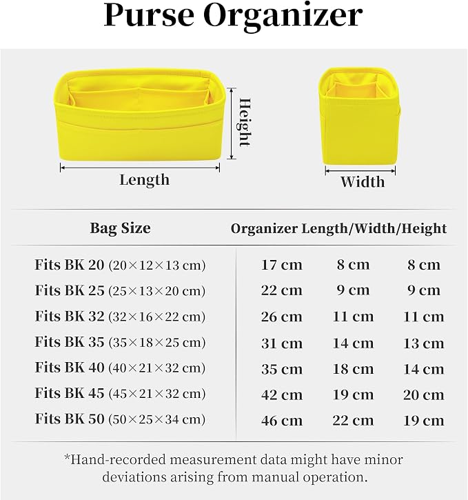 Satin Purse Organizer for Birkin 35, Lime | Tailored Fit, Multiple Pockets, Lightweight Satin, Purse Essentials, Ideal for Travel, Shopping, and Daily Use - Image 9