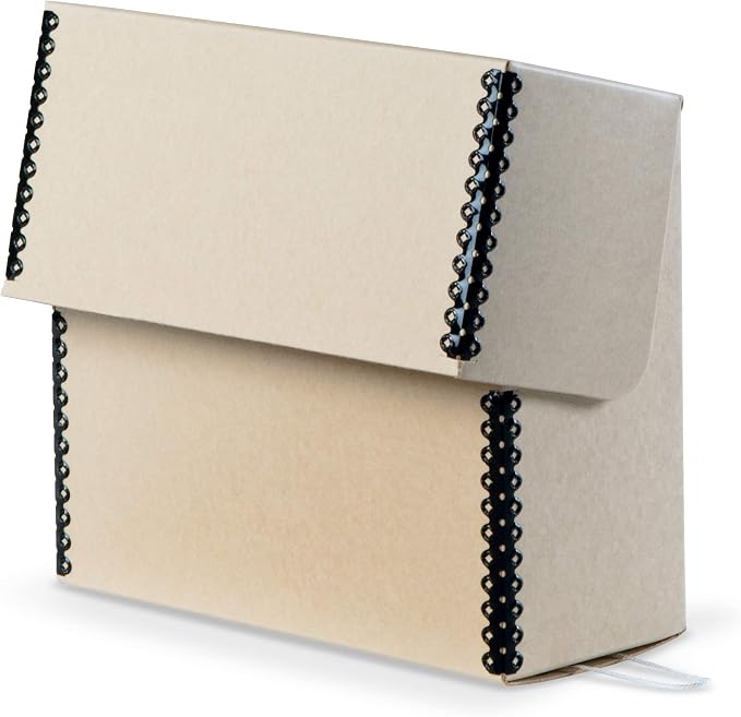 Tan Flip-Top Document Storage Box - 5W x 15 1/4L x 10 1/4" H by GaylordArchival