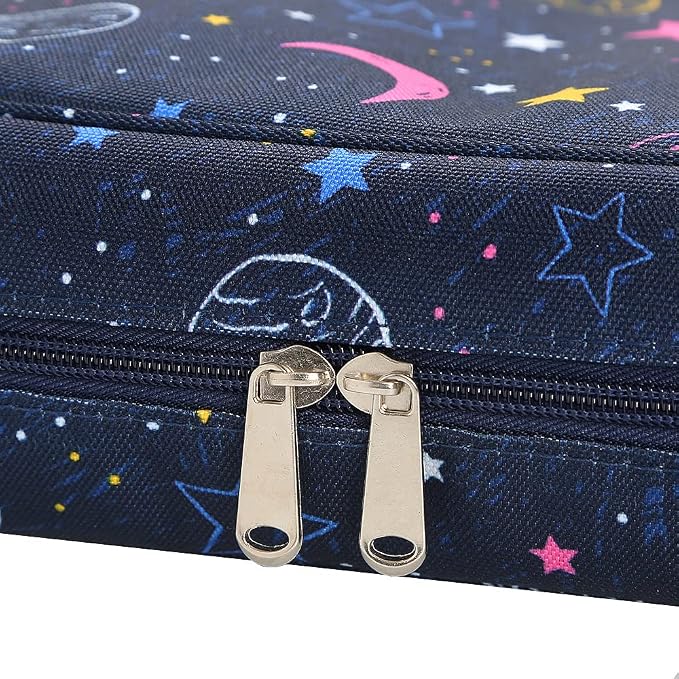 Lbxgap Portable Colored Pencil Case 480 Slots Pencil Case or 320 Gel Pen Case Large Capacity Pencil Organizer with Handle Strap Handy Colored Pencil Box for Artist | Large MultiLayer Watercolor Pen Bag w/Zipper Front Pocket for 480 Colored Pencils/320 ... - Image 6
