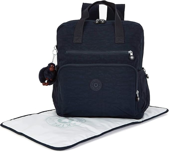 Kipling Audrie Backpack Diaper Bag True Blue Tonal by Kipling