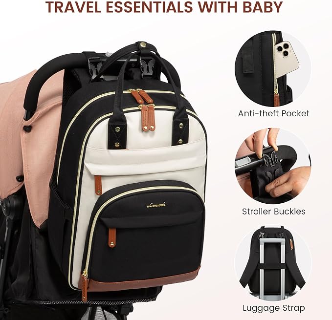 LOVEVOOK large capacity diaper backpack - Image 4