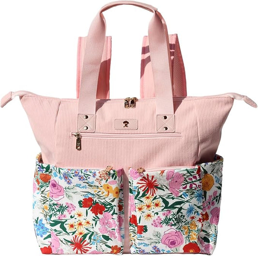 Diaper Tote Bag Totepack Backpack 2 in 1 for Women Multifunctional Large Capacity with Insulated Pockets Travel | Multifunctional by ESVAN