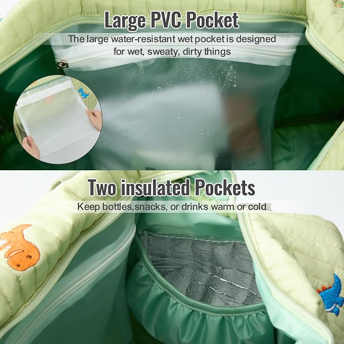 Women’s Travel Duffel Bag – Large Weekender & Overnight Travel Bag with Wet Pocket, Carry-On Friendly, Ideal as Hospital or Maternity Bag for Labor and Delivery - Image 7