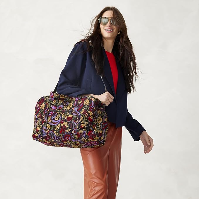 Vera Bradley Women's Miramar Weekender Travel Bag - Premium Cotton - Image 4