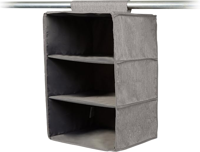 Covermates Hanging Closet Organizer, 13.5" W x 13.5" D x 20.75" H | durable polyester construction, label window, 3-year warranty by Covermates