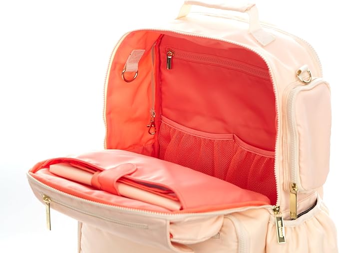 Lily & Sol Koa Diaper Bag Backpack for Travel- Large Capacity Family Travel Backpack, Machine Washable with Cooler Compartment, XL Changing Mat, Wet Bag, Laptop Sleeve & Luggage Sleeve - Image 2