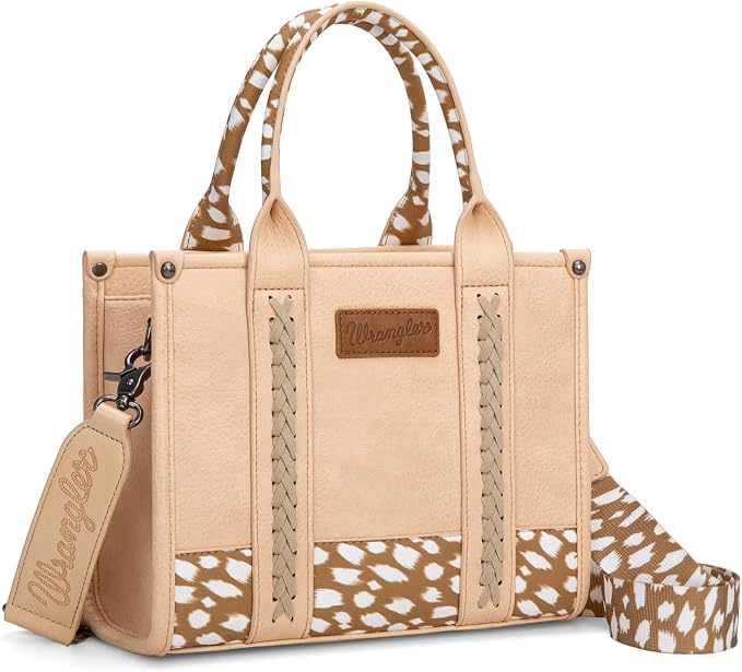 Montana West × Wrangler Tote Bag for Women Western Cow Print Purse Designer Top Handle Handbags by THEOFFICIALMONTANAWEST