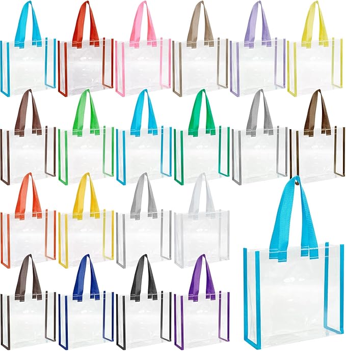 Eccliy Clear Tote Bag Stadium Approved with Handles by Eccliy