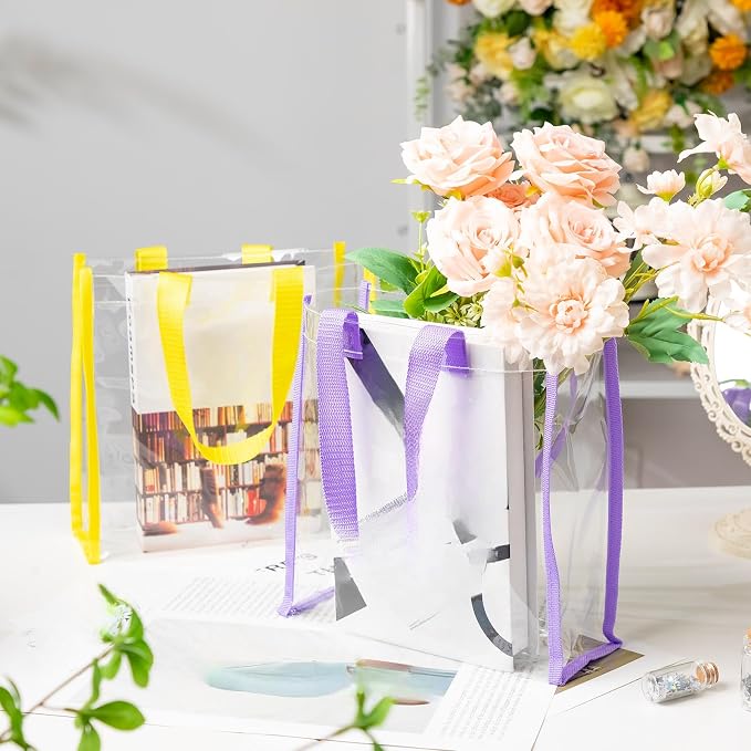Eccliy Clear Tote Bag Stadium Approved with Handles - Image 3