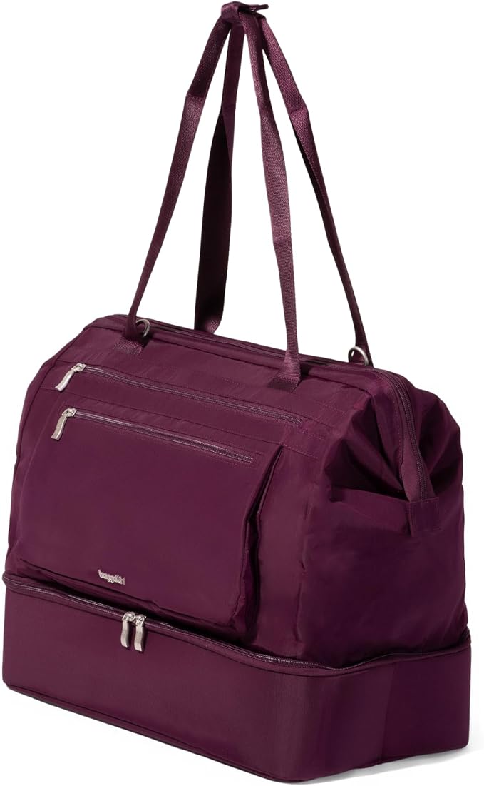 Modern Weekender - Lightweight 18"x15.7"x9.4" Duffel Carry-on Travel Bag for Women - Image 6
