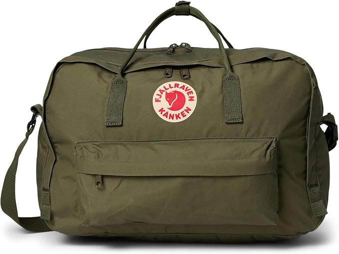 Fjallraven Kanken Weekender Bag, Large Travel Tote and Duffel for Overnight and Everyday Carry, Green by Unknown