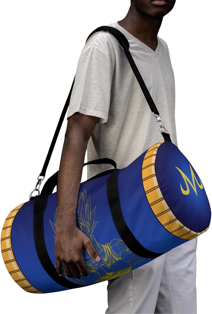 Anime Gym Bag for Women Men - Large Capacity Waterproof Workout Fitness Travel Sports Bags Fashion Street Camping Expandable Carry On Duffle Bag For Couple (Blue Vgta) PTY - Image 8