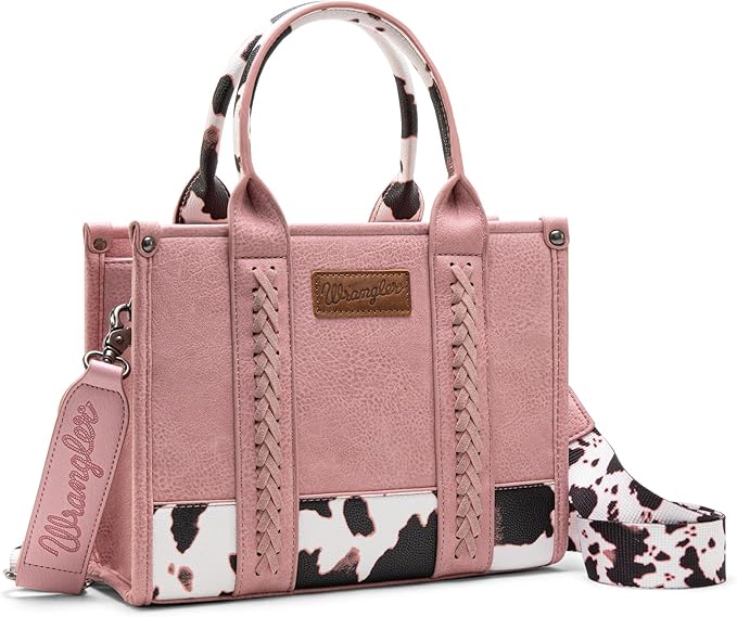 Montana West × Wrangler Tote Bag for Women Western Cow Print Purse Designer Top Handle Handbags by THEOFFICIALMONTANAWEST