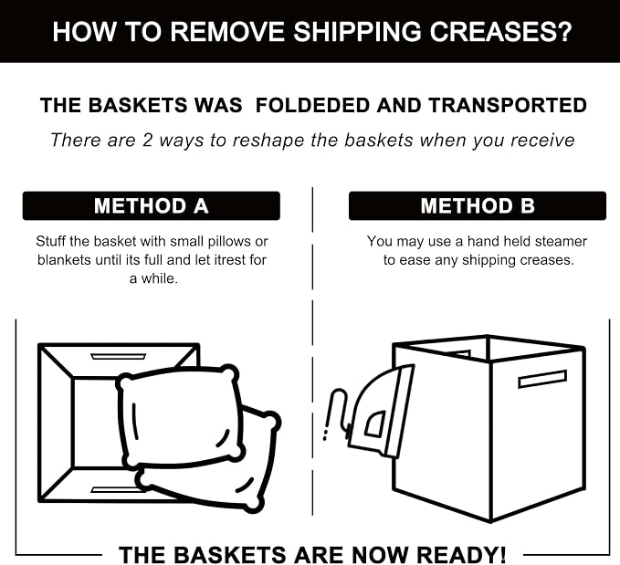 OIAHOMY Cube Storage Basket, 3-Pack Woven Cotton Rope Baskets for Storage, 11-Inch Cube Basket with Handles, Great for Shelves, Closets, Children's Toy Storage and Organization-Black & Brown - Image 7
