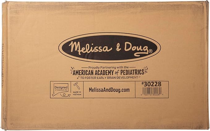 Melissa & Doug Toy Chest, Wooden Toy Storage Box with Safety-Hinged Lid, Kids Toys Storage Organizer for Playroom, Bedroom, & Montessori Classroom Furniture for Boys & Girls Ages 3+ - Image 9
