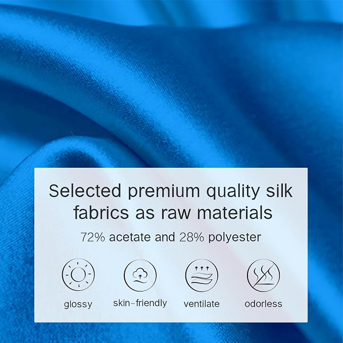 Fits for Brikin Bag Insert Organizer For Hermes(30 R,Aztec Blue) | Premium Silk Material,Smooth Touch,Lightweight,zipper,protect from scratches & stains,multiple pockets,keychain,waterproof - Image 3