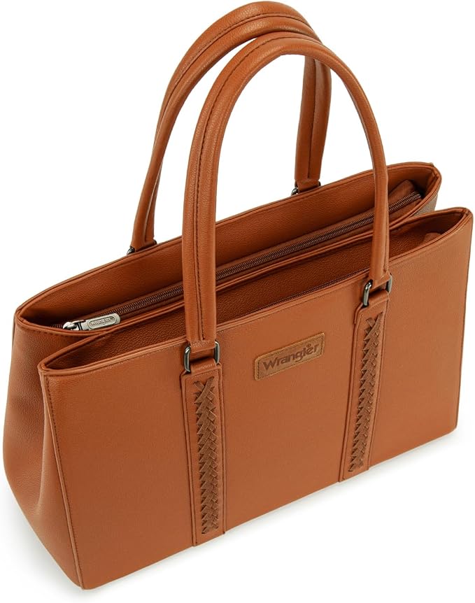 Montana West Wrangler Laptop Tote Bag for Women 15.6 Inch Computer Bag for Work Large Double Compartment Purse and Handbag - Image 5
