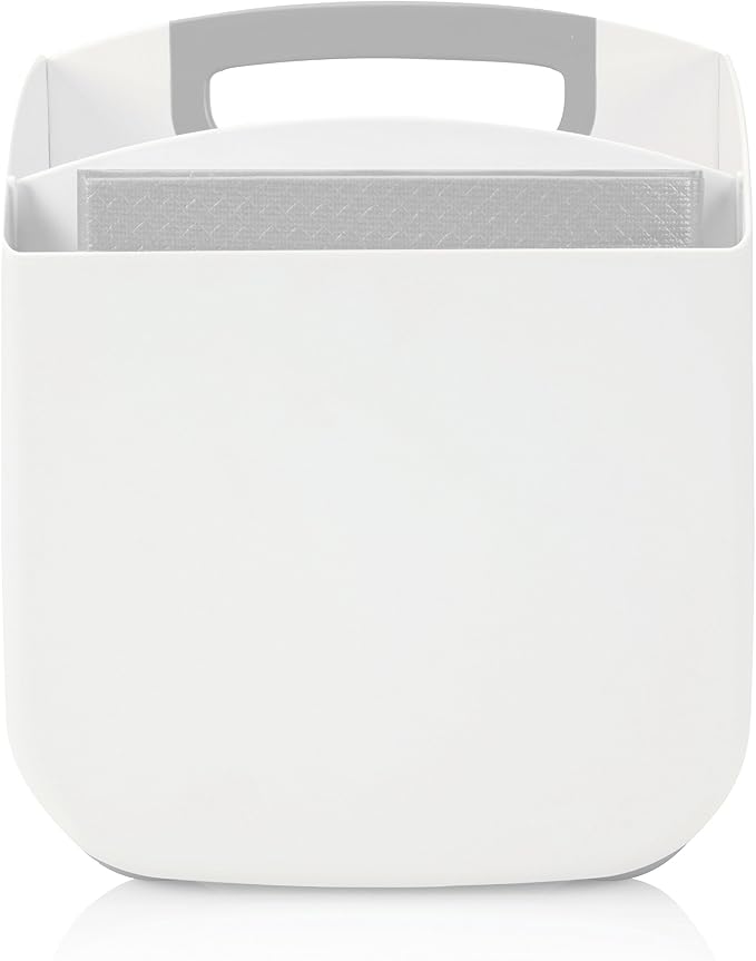 Ubbi Portable Diaper Caddy & Changing Mat, Gray | Baby & Toddler Nursery Changing Station, Diaper Storage, Caddy Organizer, Stores Baby Diapers, Wipes & Changing Essentials - Image 2