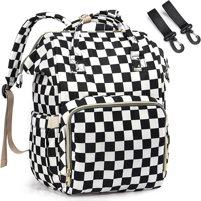 Diaper Bag Backpack for Mom & Dad, Multifunction Waterproof Baby Changing Bags, Large Nappy Bag Backpack by LIMHOO