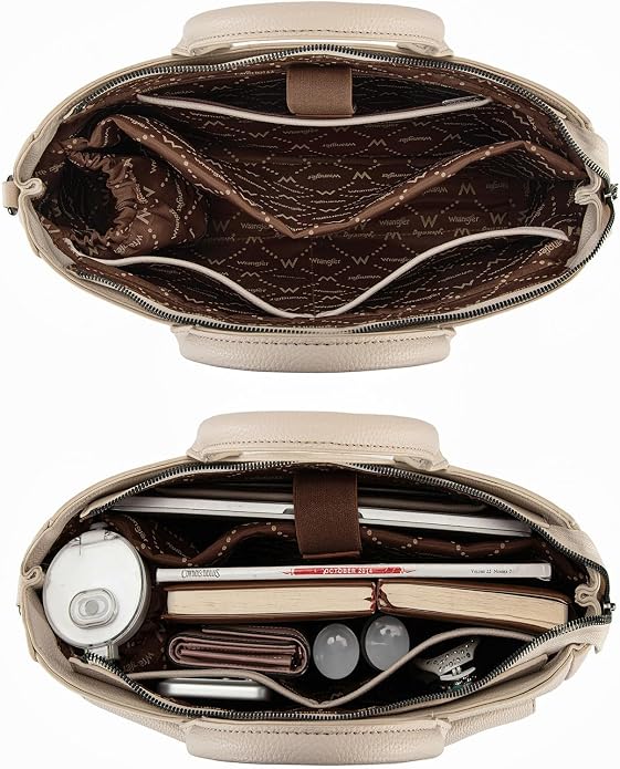 Wrangler Work Tote Bag for Men and Women Business Teacher Bag Large Capacity Briefcase Handbag with Adjustable Strap - Image 6