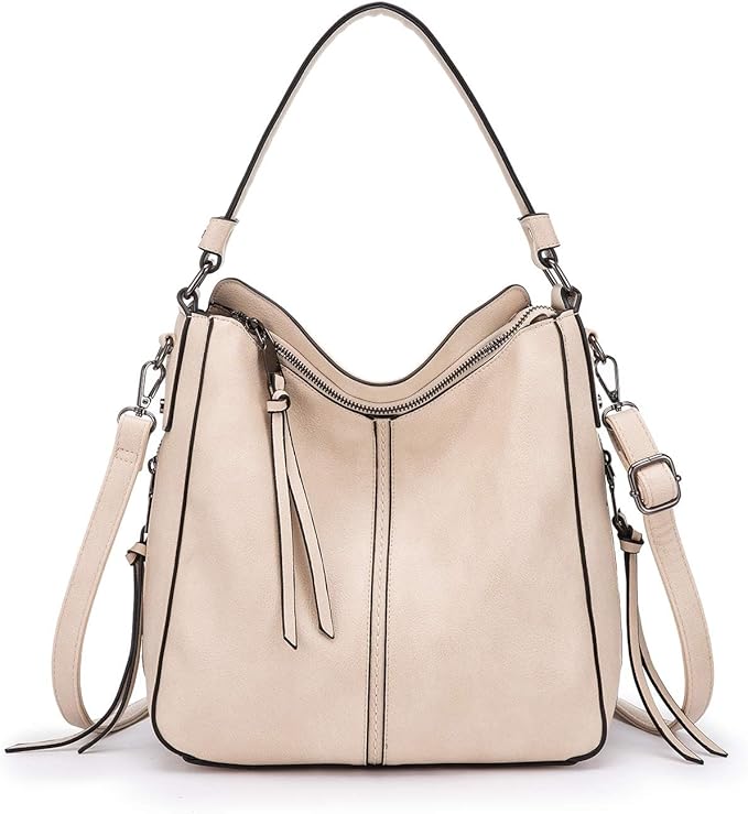 Hobo Crossbody Bag for Women, Designer Shoulder Purse Handbags by Realer