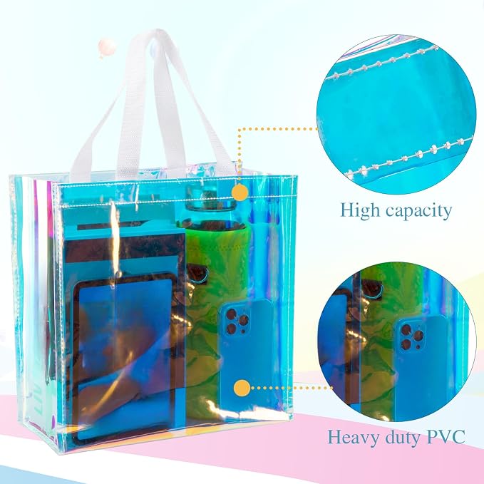 Eccliy Clear Tote Bag Stadium Approved with Handles - Image 6