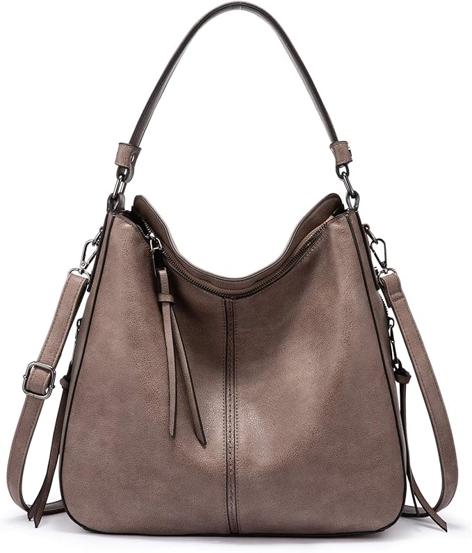Hobo Crossbody Bag for Women, Designer Shoulder Purse Handbags by Realer